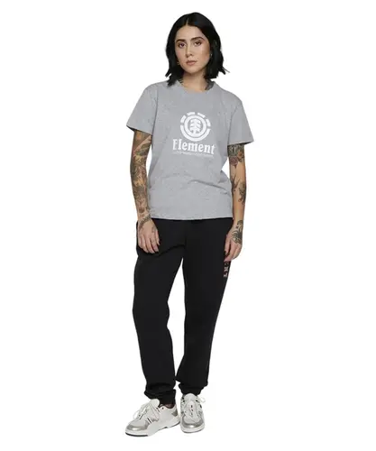 Camiseta Element Vertical - Cinza Mescla