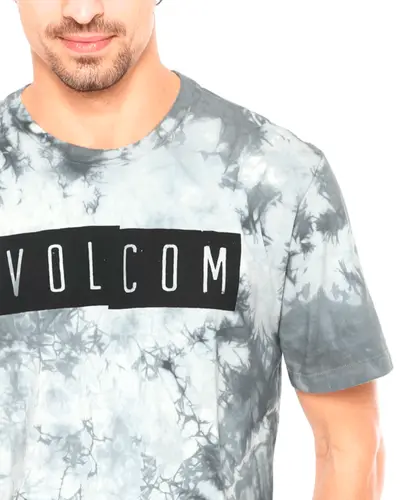 Camiseta Volcom Silk Shifty - Cinza Mescla