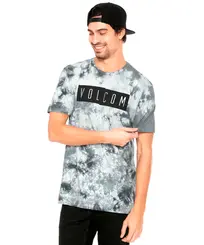 Camiseta Volcom Silk Shifty - Cinza Mescla