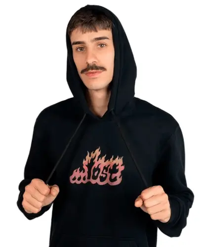 Moletom Lost Canguru El Fogo Preto