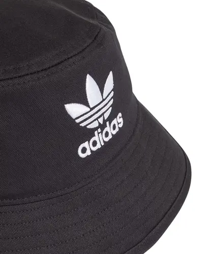 Chapéu Bucket Adidas Adicolor Trefoil Black White