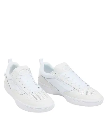 Tênis Vans Skate Zahba Leather White - Tênis Vans Skate Zahba