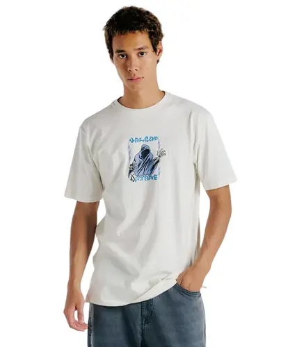 Camiseta Silk Volcom M/C Thundertaker - OffWhite