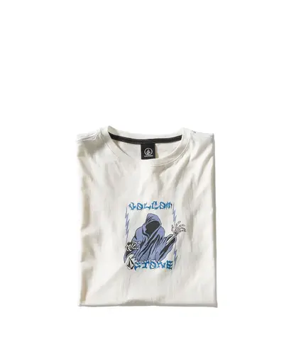 Camiseta Silk Volcom M/C Thundertaker - OffWhite