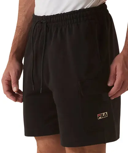Bermuda Fila Comfort Cargo Letter Preto