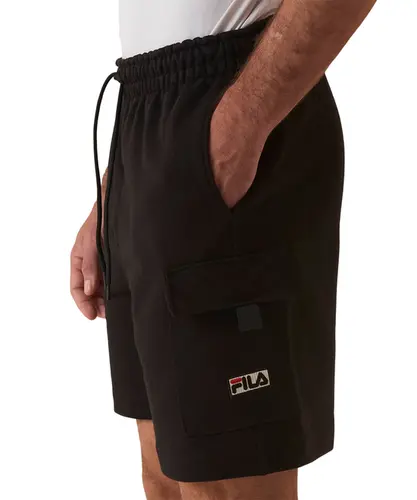 Bermuda Fila Comfort Cargo Letter Preto
