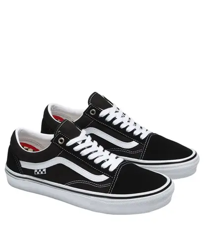 Tênis Vans Skate Old Skool Black White