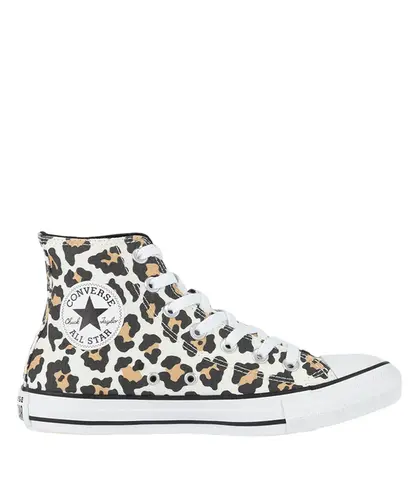Tênis Converse Chuck Taylor All Star Hi Archive Print Amendoa Branco