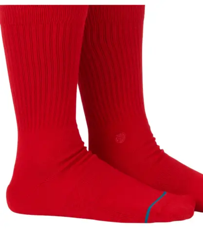 Meia Stance Icon Solids Red