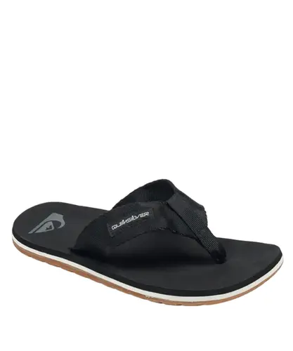 Chinelo Quiksilver Layback Omni Basic Bege