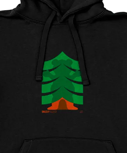 SWEATSHIRT GRIZZLY STRONGER BRANCHES HOODIE
