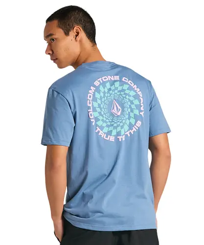 Camiseta Volcom Rabbit Hole Azul Escuro