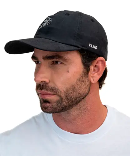 Boné Kayland Dad S Cap Hibisco Preto
