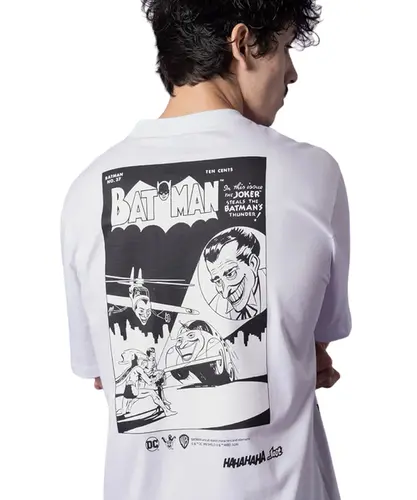 Camiseta Lost + Joker Quadrinhos Branco