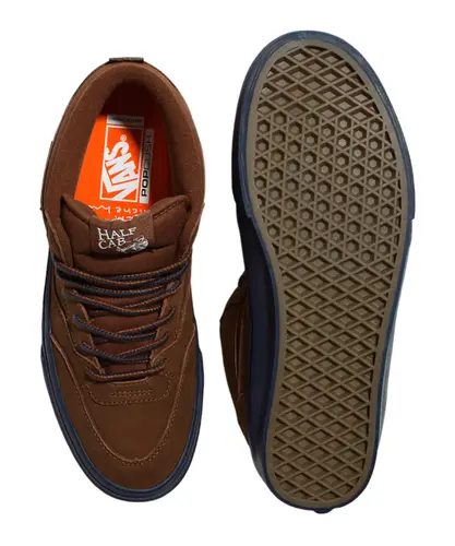 Tênis Vans Skate Half Cab 92 X Nick Michel Marrom