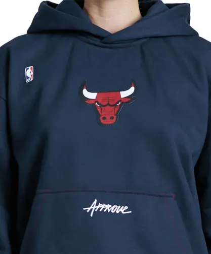 Moletom Approve Oversized x NBA Bulls Marinho