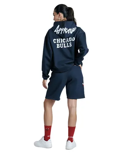 Moletom Approve Oversized x NBA Bulls Marinho