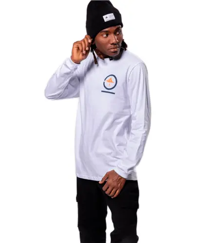Camiseta LRG Manga Longa Elevated Woods Branco