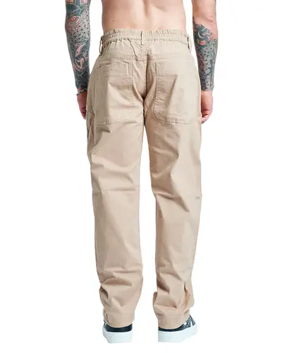 Calça Reta Approve Basic Bege