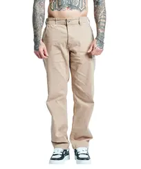 Calça Reta Approve Basic Bege