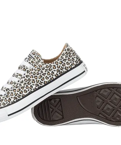 Tênis Converse Chuck Taylor All Star Archive Print Amêndoa