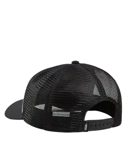 Boné Vans Classic Patch Curved Bill Trucker Black White