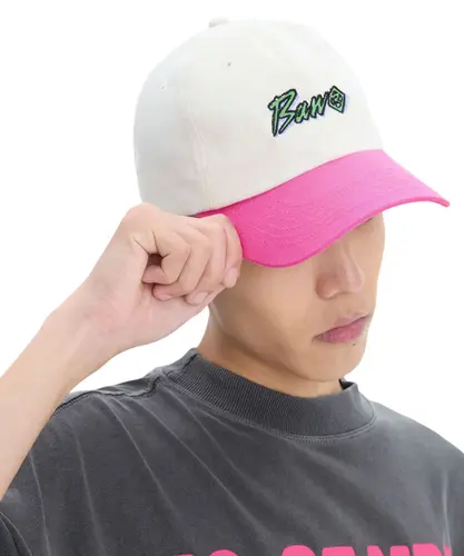 Boné Baw Dad Hat Italic Pink