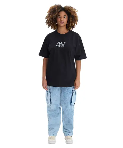 Camiseta Baw Regular Metal Preto