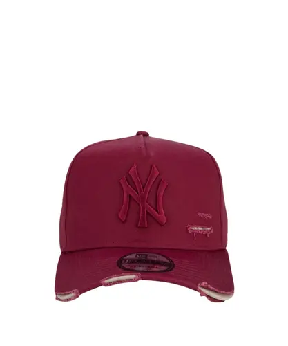 Boné New Era 9Forty Destroyed New York Yankees Vermelho
