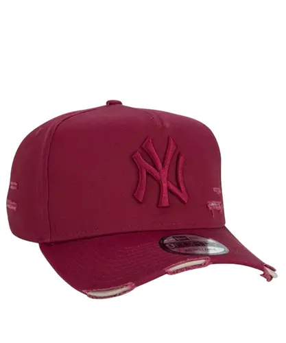 Boné New Era 9Forty Destroyed New York Yankees Vermelho