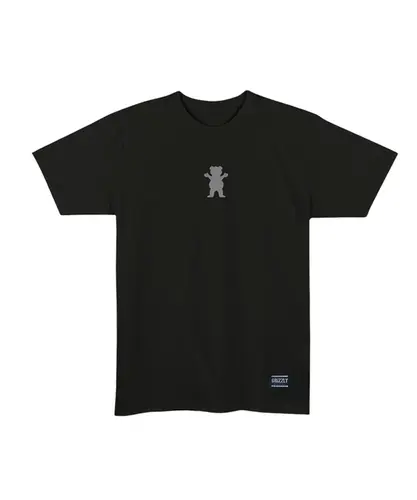 Camiseta Grizzly Back Script Logo Tee Black