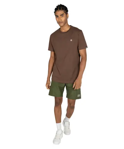 Camiseta Element Mini Emb Marrom Escuro