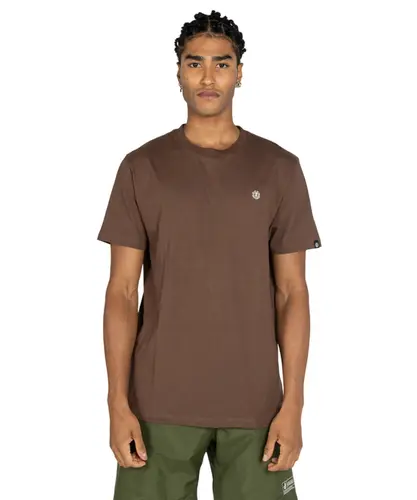 Camiseta Element Mini Emb Marrom Escuro