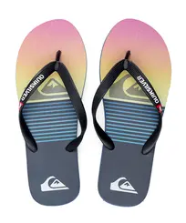 Chinelo Quiksilver Monokai Slab Stripe Marinho