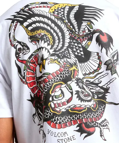 Camiseta Volcom Lintel Classic Branco