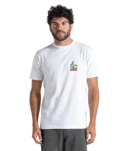 Camiseta Volcom Catv Branco