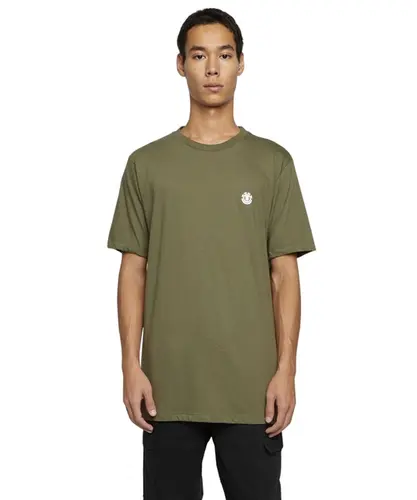 Camiseta Element Basic Crew Color Verde Militar