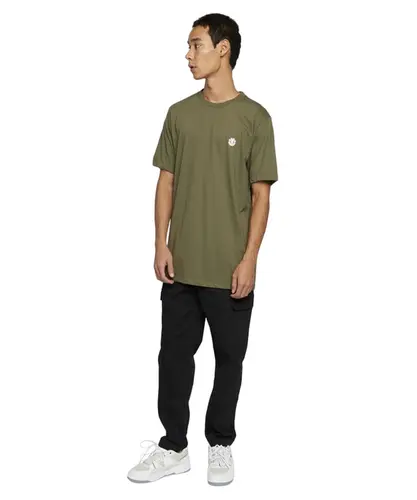 Camiseta Element Basic Crew Color Verde Militar