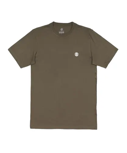 Camiseta Element Basic Crew Color Verde Militar