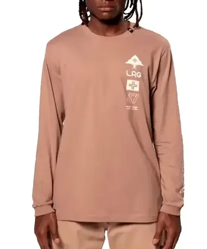 Camiseta Manga Longa LRG Strong Branches - Caqui