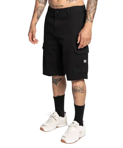 Bermuda DC Shoes Worker Cargo Preto