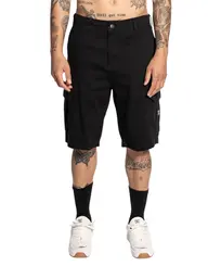 Bermuda DC Shoes Worker Cargo Preto
