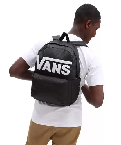 Mochila Vans Old Skool Drop V Black White