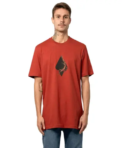 Camiseta Regular MCD Espada Líquida Vinho Dragon