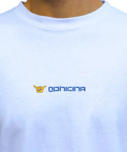 Camiseta Hang Loose x Ophicina Branco