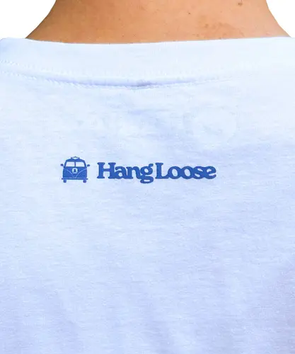Camiseta Hang Loose x Ophicina Branco