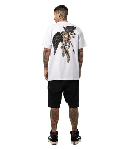 Camiseta Regular MCD Anjo Apocalipse Branco