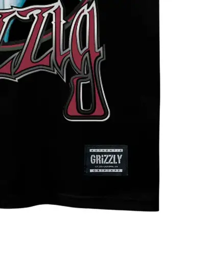 Camiseta Grizzly Already Dead Tee Black