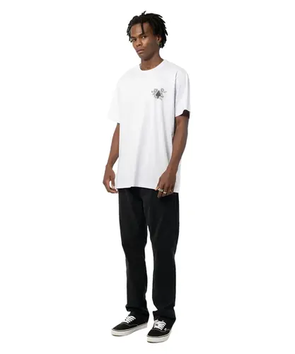 Camiseta Regular MCD Rosa Peito - Branco