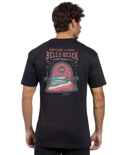 Camiseta Rip Curl Pro Bells 24 Tee Black